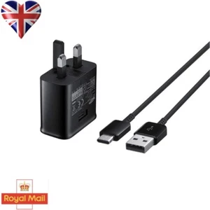 Cargador de red rápido oficial Samsung Galaxy S20 S20 FE enchufe cable USB-C STOCK EN REINO UNIDO - Imagen 1 de 17