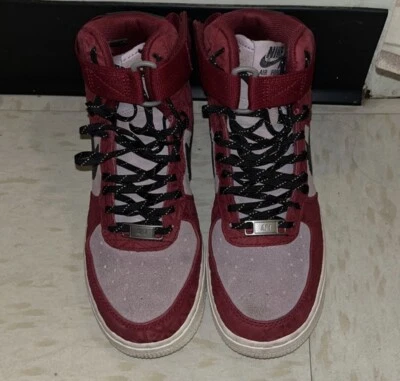Talla 5.5 W - Nike Air Force 1 High Premium Rojo Foto 1 de 4