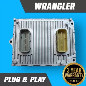 2019 Jeep Wrangler 3.6L Ecu Ecm Pcm Engine Computer PLUG & PLAY 68330909AA - Picture 1 of 5