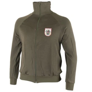 Austrian Army Vintage Tracksuit Jacket. Classic Workout Jacket Bundesheer Eagle - Picture 1 of 1