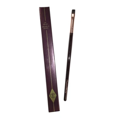 Cepillo de labios Charlotte oro rosa cepillo delineador NUEVO Foto 1 de 2