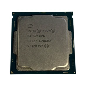 Intel Core Xeon E3-1240v6 SR327 3.7GHz CPU Server Processor 8MB Cache (Lot of 3) - Picture 1 of 16