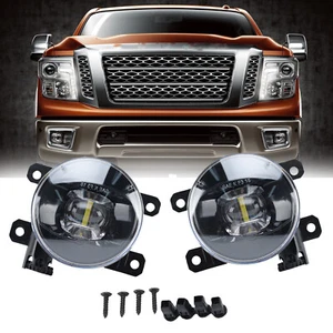 Bright LED Bumper Fog Light Driving Lamp For Nissan Frontier Titan Armada Navara - Bild 1 von 20