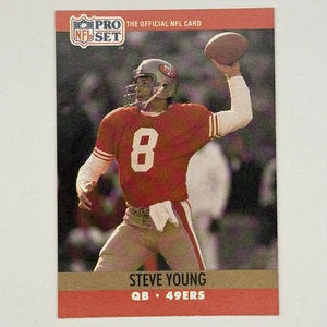 Juego profesional Steve Young #645 San Francisco 49ers 1990 10*5 - Imagen 1 de 2