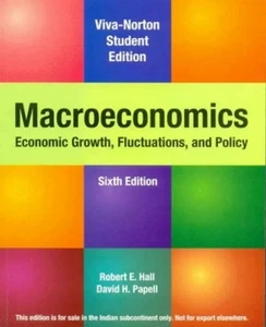 New: Macroeconomics Economic Growth Fluctuations Policy by Hall 6th INTL ED - Picture 1 of 2