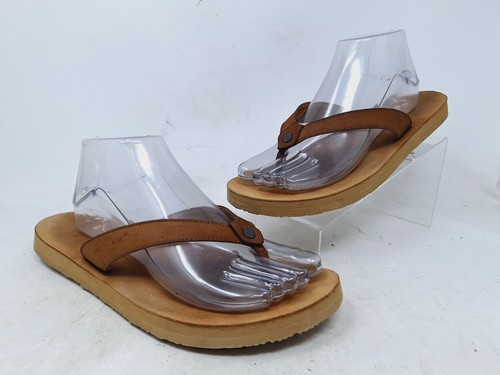 Sandali Ugg donna Tawney infradito pelle marrone taglia 8