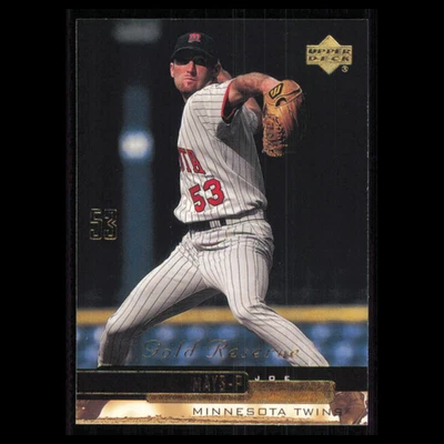 Joe Mays #97 2000 Upper Deck Gold Reserve Minnesota Twins Baseball Card MLB NM - Imagem 1 de 3