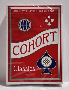 Ellusionist Cohort Classics Playing Cards Red Deck NEW Sealed - Bild 1 von 7