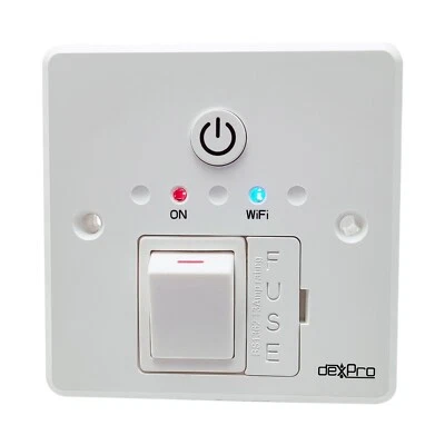 DeXpro Smart Fused Spur Switch, Wi-Fi Control - Image 1 of 2