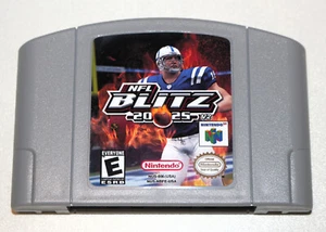 NFL Blitz 2025 V2 English Version Game For N64 NTSC-U/C US Canada - Picture 1 of 2