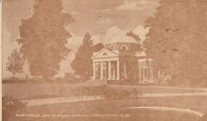 8968 Postcard: Monticello, Charlottesville, Virginia - Picture 1 of 2