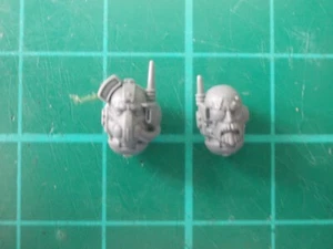 Horus Hersey - 2 Space Marine Legion Sergeant heads - 30k / 40k bits - Picture 1 of 1