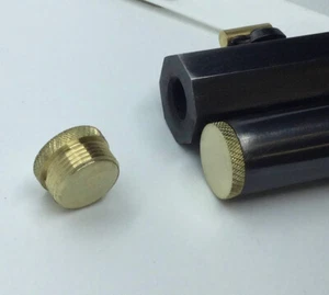 Magazine plug screw for 1873 Uberti rifles brass - Picture 1 of 2