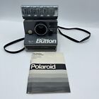 Vintage Polaroid The Button SX-70 Instant Film Land Camera With Strap UNTESTED 
