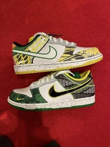 Dunk Low 'What The Duck - University Of Oregon Away' PE - Taglia 8UK - Foto 1 di 6