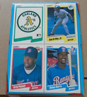 Fleer Baseball Box with Box Bottom 1990 Ken Griffey Jr. / Ruben Sierra # 3