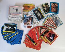 Lot of Vintage Topps Star Wars Empire Strikes Back & Return of the Jedi Cards