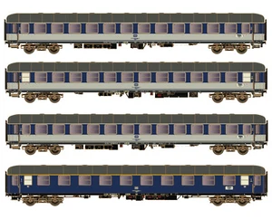 HS  Lemke Hobbytrain H43045 - 4 tlg. D1248 Dolomiten-Express der DB, Ep IV Set - Bild 1 von 3