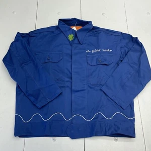 Chef Paola Velez X Urban Renewal Boxy Two Pocket Jacket Blue Unisex Adults OS - Picture 1 of 8
