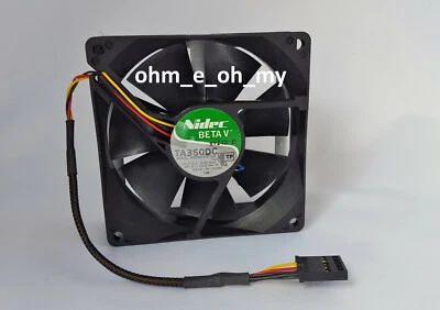 NIDEC TA350DC M33503-57G2 Cooling Fan Server System 281811-003  92MM Mount Brkt - Image 1 of 4