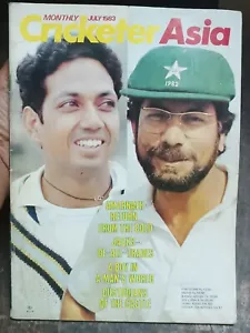 INDIA CRICKET MAGAZINE CRICKETER ASIA MONTHLY JUL 1983 AMARNATH, YASHPAL SHARMA - Picture 1 of 24