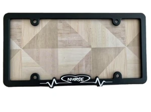Nurse License Plate Frame - Raised Imprint - Picture 1 of 4