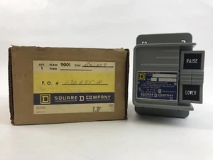 Square D 9001 BW-209 Raise-Lower Control Station 600 V Max AC DC - Picture 1 of 5