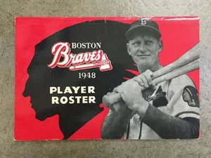 BOSTON BRAVES MLB BASEBALL MEDIA GUIDE 1948 EX - Picture 1 of 4