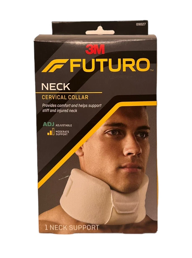 3M Futuro Soft Cervical Neck Collar Adjustable Moderate Support 09027