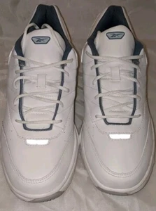 Reebok Mens Sz 10 White DMX Optiflex Zone Non-Marking 11-75475 Sneakers - Picture 1 of 5