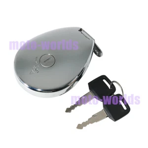 Fuel Gas Tank Cap Cover Key Fit for Kawasaki ZR1100 Zephyr 1100 92-06 51049-1142 - Picture 1 of 9
