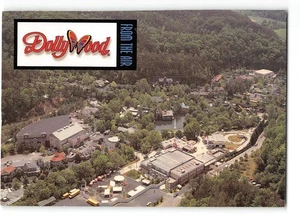DOLLYWOOD Amusement Park 4x6 Vintage Postcard & 1997 Ticket Pigeon Forge, TN - Picture 1 of 2