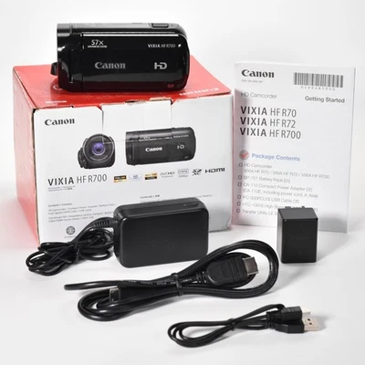 Canon VIXIA HF R700 Full HD Camcorder Kit With Advanced Zoom & Accessories - Image 1 of 4