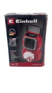 Einhell Radio a Batteria Radio da Cantiere Radio da Officina Bluetooth AM/FM, TC-RA 18 Li B - Foto 1 di 5