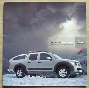 NISSAN NAVARA Genuine Accessories Sales Brochure July 2005 #99999-93132 - Picture 1 of 4