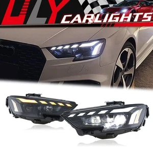 Conjunto de faros proyectores secuenciales LED DRL para AUDI A3 S3 8V 2017-2020 - Imagen 1 de 1