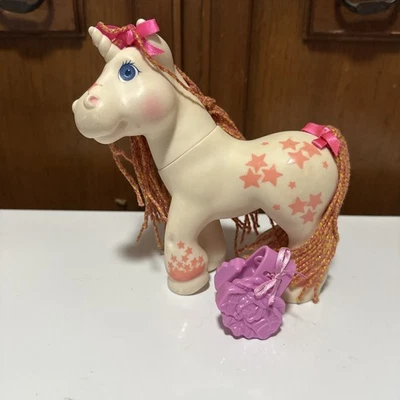 Hasbro Cabbage patch vintage crimp and curl unicorn with stars 1992 - Image 1 of 4