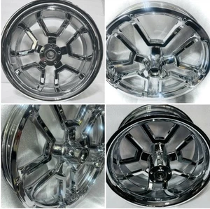 Harley Breakout Wheels SEISMIC 2018 -25 Forged Aluminum FXSB CHROME RIM OUTRIGHT - Bild 1 von 22