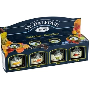 🎁 St. Dalfour Gourmet Marmelade Geschenkpackung (4x28g) | Französische Handwerkerkonserven 🍊 | - Bild 1 von 1