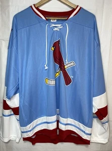 St Louis Cardinals Blues Hockey Baseball Crossover 2023 Stadium Giveaway Jersey - Picture 1 of 10