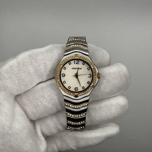 Orologio donna Armitron tono oro con accenti di pietra ancora con etichetta - Foto 1 di 9