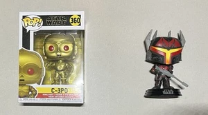 Funko Pop Star Wars Rise Of Skywalker C-3PO (Red Eyes) - Bonus GAR SAXON geöffnet - Bild 1 von 1