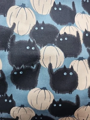 Estampado de algodón Belinda's Big Kitty 36 x 43 Alexander Henry 2016 Foto 1 de 4