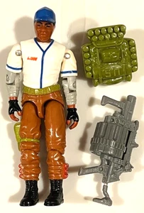 GI JOE    1988   HARDBALL HARD BALL   complete   GUN  and Back Pack  excellent - Picture 1 of 1