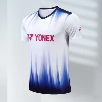 Camiseta deportiva de manga corta de tenis de mesa de bádminton para hombre YONEX 25-120409 Foto 1 de 4