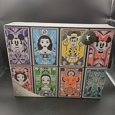 Quebra-cabeça Disney D100 1000 peças Ceaco prata edição de cartas NOVO  - Imagem 1 de 4