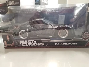 JADA FAST FURIOUS NISSAN 350Z Import 1:24 SCALE Diecast Black And Grey New - Picture 1 of 13