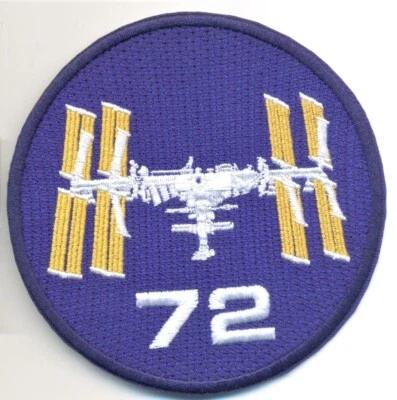 SOYUZ MS-26 Ovchinin Ivan Vagner Donald Pettit patch ISS-72 crew ROSCOSMOS NASA - Image 1 of 2