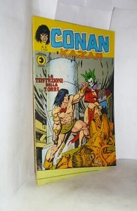 CONAN E KAZAR - N. 8 - LA TENTAZIONE DELLA TORRE - EDITORIALE CORNO - FUMETTO - Photo 1/3