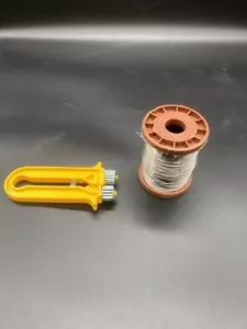 Wabendrahtspanner gelb mit Wabendraht 500g Werkzeug Drahtspanner Imkerei - Bild 1 von 4